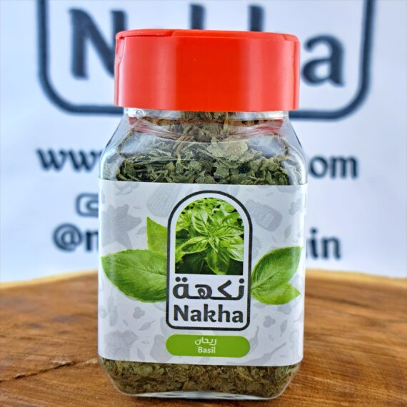 نكهة ريحان مجفف 30جم | Nakha Dry Basil Leaves 30g